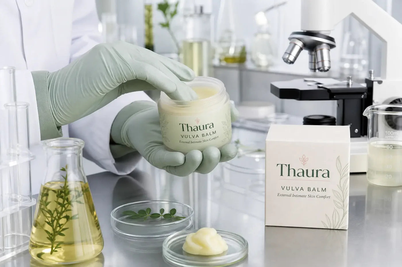 thaura vulva balm lab quality